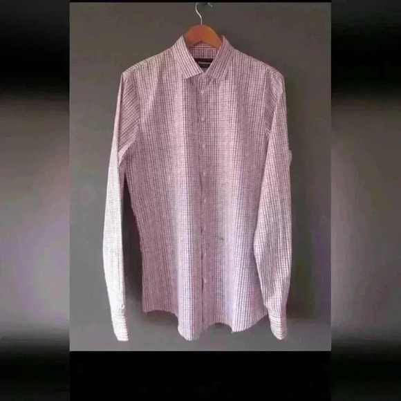 Men's DSquared2 dress shirt like new- size Large + travel cologne - Picture 9 of 13